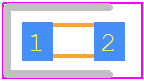 SML-510MWT86 - ROHM Semiconductor PCB footprint - LEDs Chip - LEDs Chip - SML-51 Series_1