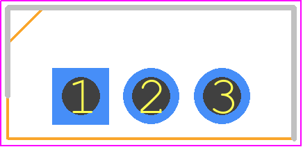 TK6A60D,S5Q(J - Toshiba PCB footprint - Transistor Outline, Vertical - Transistor Outline, Vertical - SC-67