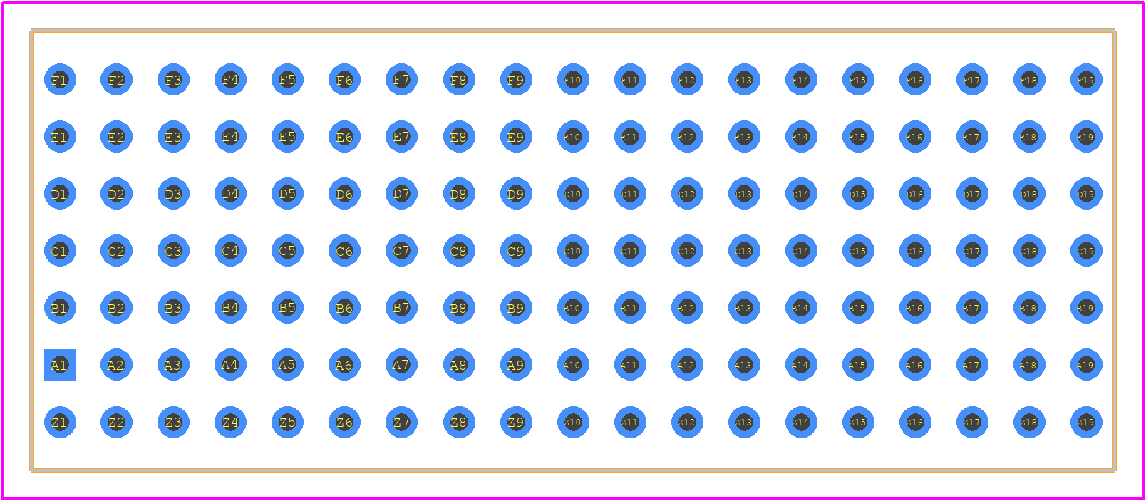 17051335208 - HARTING PCB footprint - Other - Other - 17051335208-2