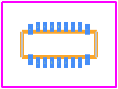 505070-1422 - Molex PCB footprint - Other - Other - 505070-1422-2