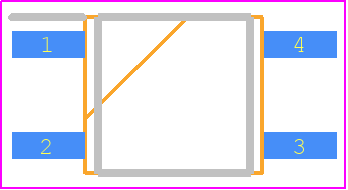TLP3119(F) - Toshiba PCB footprint - Small Outline Packages - Small Outline Packages - 11-5H1