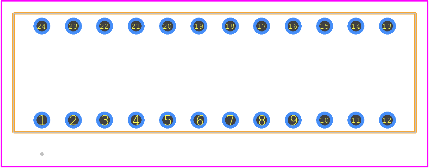 78B12T - Grayhill PCB footprint - Other - Other - 78B12T-2