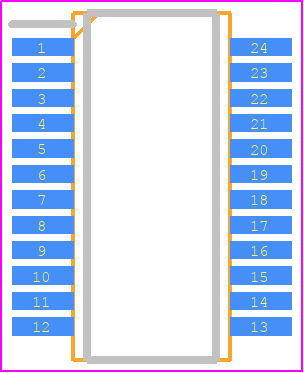 AC6905A - JIELI PCB footprint - Small Outline Packages - Small Outline Packages - QSOP-24