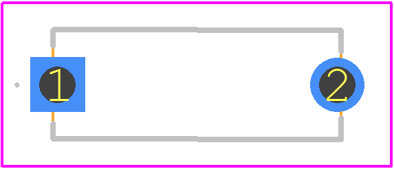 105-0758-001 - Cinch Connectivity Solutions PCB footprint - Other - Other - 105-0758-001-2