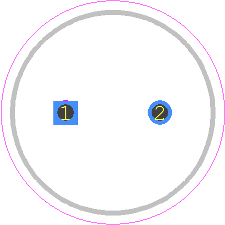 UPM1V331MPD1TD - Nichicon PCB footprint - Capacitor, Polarized Radial Diameter - Capacitor, Polarized Radial Diameter - 10mm x 20mm_2024