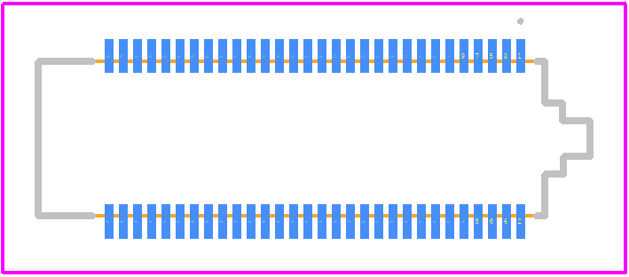 SS4-30-3.00-L-D-K-TR - SAMTEC PCB footprint - Other - Other - SS4-30-3.00-L-D-K-TR-3