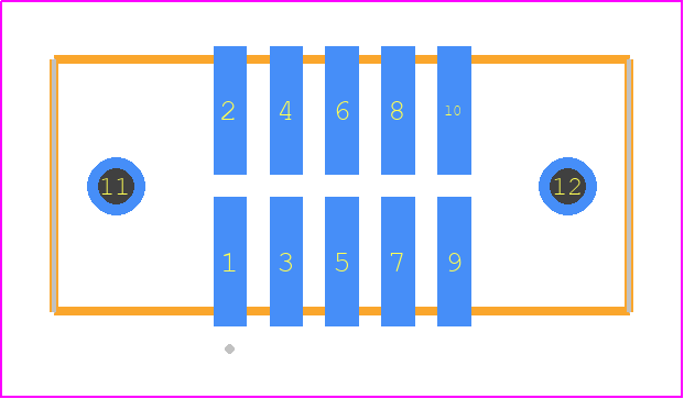 TFM-105-02-S-D-WT - SAMTEC PCB footprint - Other - Other - TFM-105-02-XXX-D-WT