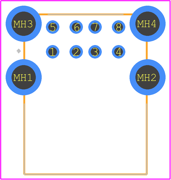 UJ2-ADH-3-TH - Same Sky PCB footprint - Other - Other - UJ2-ADH-3-TH-1