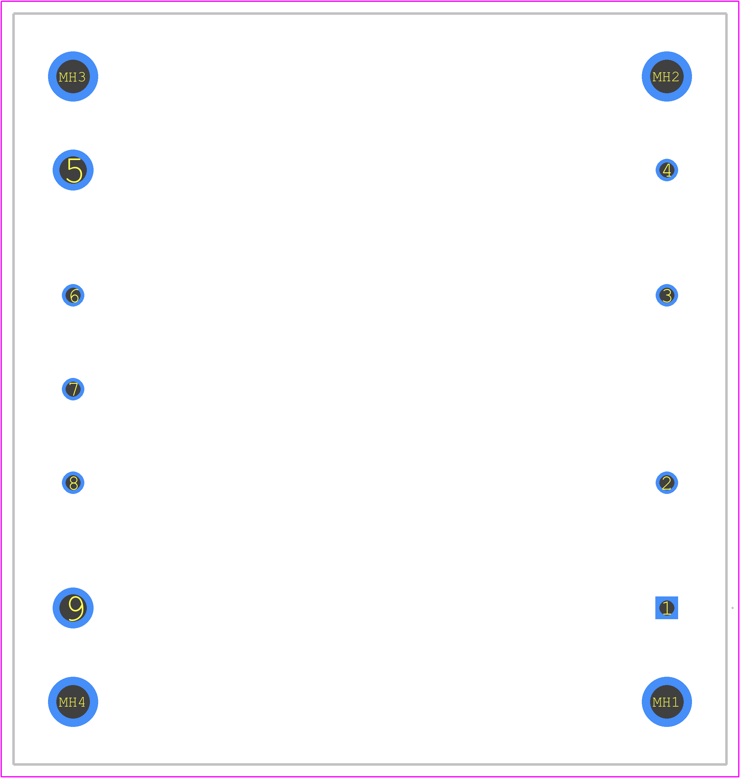CHB50W-48S05 - Cincon PCB footprint - Other - Other - CHB50W-48S05-2