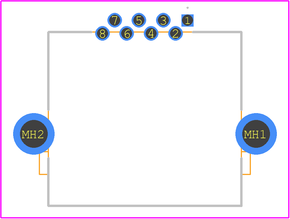 GMJXHT-MM-S-88 - Kycon PCB footprint - Other - Other - GMJXHT-MM-S-88-2