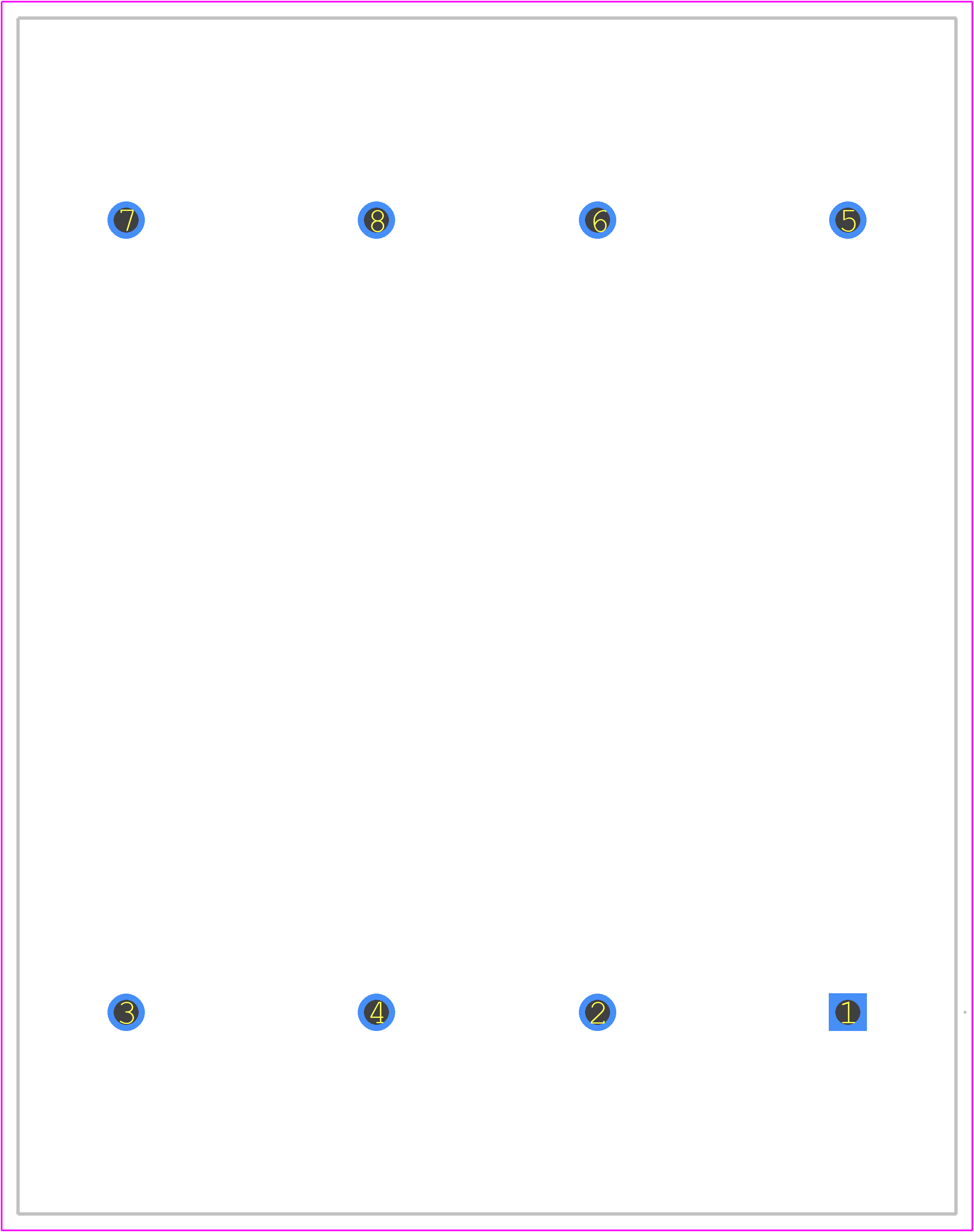 FP56-425 - Triad Magnetics PCB footprint - Other - Other - FP56-425-1