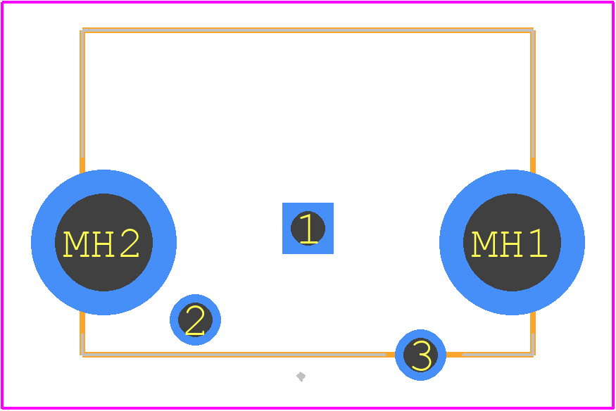 RCJ-2233 - Same Sky PCB footprint - Other - Other - RCJ-2233-1