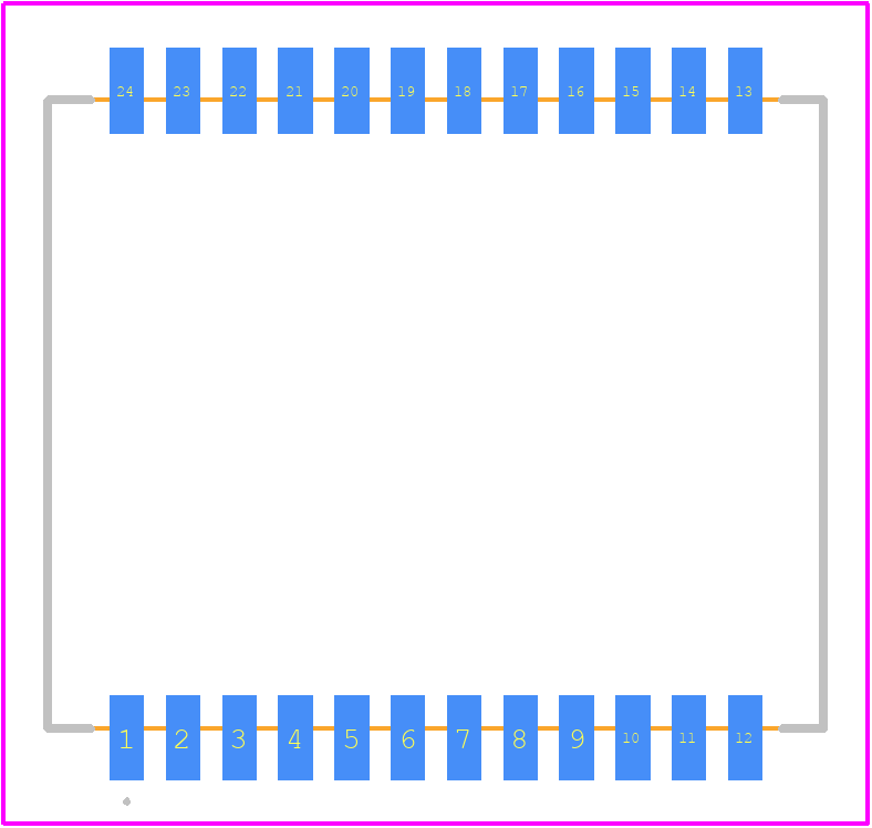 ALAN-2302 - ABRACON PCB footprint - Other - Other - 17.50 x 15.60 x 5.40mm