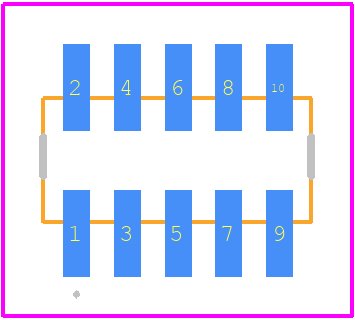 M50-3100545 - Harwin PCB footprint - Other - Other - M50-3100545-2