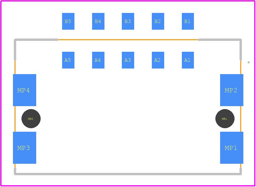 474019 - TE Connectivity PCB footprint - Other - Other - 474019-2