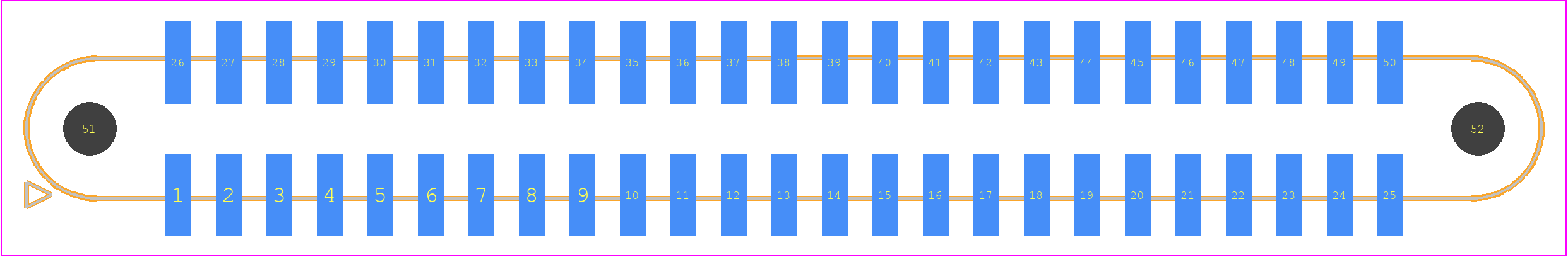 M80-5125042 - Harwin PCB footprint - Other - Other - M80-51250YY