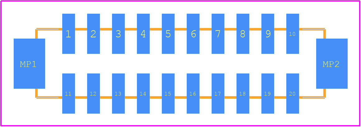 M80-6812042 - Harwin PCB footprint - Other - Other - M80-6812042