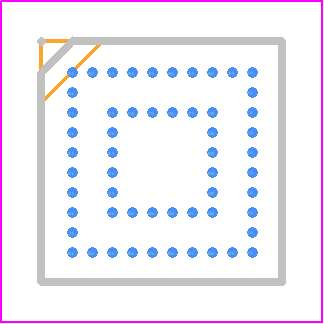 XC2C64A-5CP56C - AMD PCB footprint - BGA - BGA - CP56