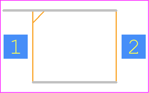 LB W5SM-FZHX-35-0 - ams OSRAM PCB footprint - Small Outline Diode - Small Outline Diode - W5SM