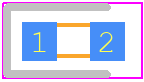 LR Q396 - ams OSRAM PCB footprint - LEDs Chip - LEDs Chip - CHIPLED 0603