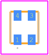LT E67C-T1V2-35 - ams OSRAM PCB footprint - Other - Other - PLCC4_1