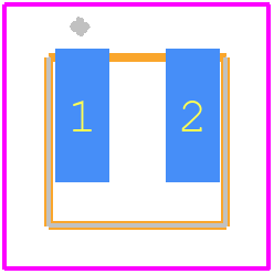 LY A676-Q2T1-26 - ams OSRAM PCB footprint - Other - Other - LY A676