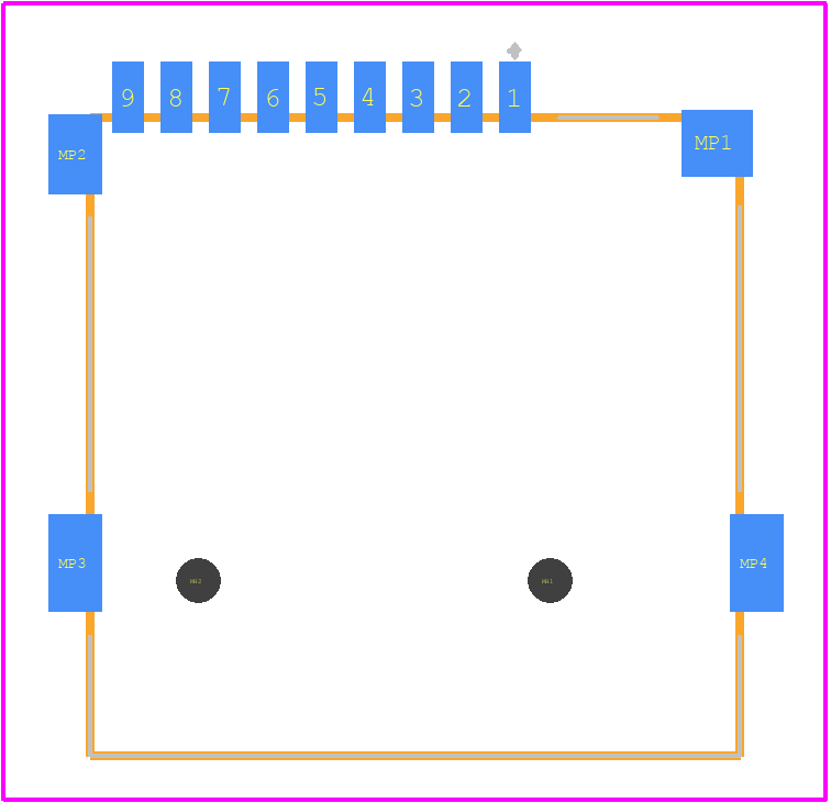 MCSP-Q-08-A-SG-T/R - Adam Tech PCB footprint - Other - Other - MCSP-Q-08-A-SG-T/R-4