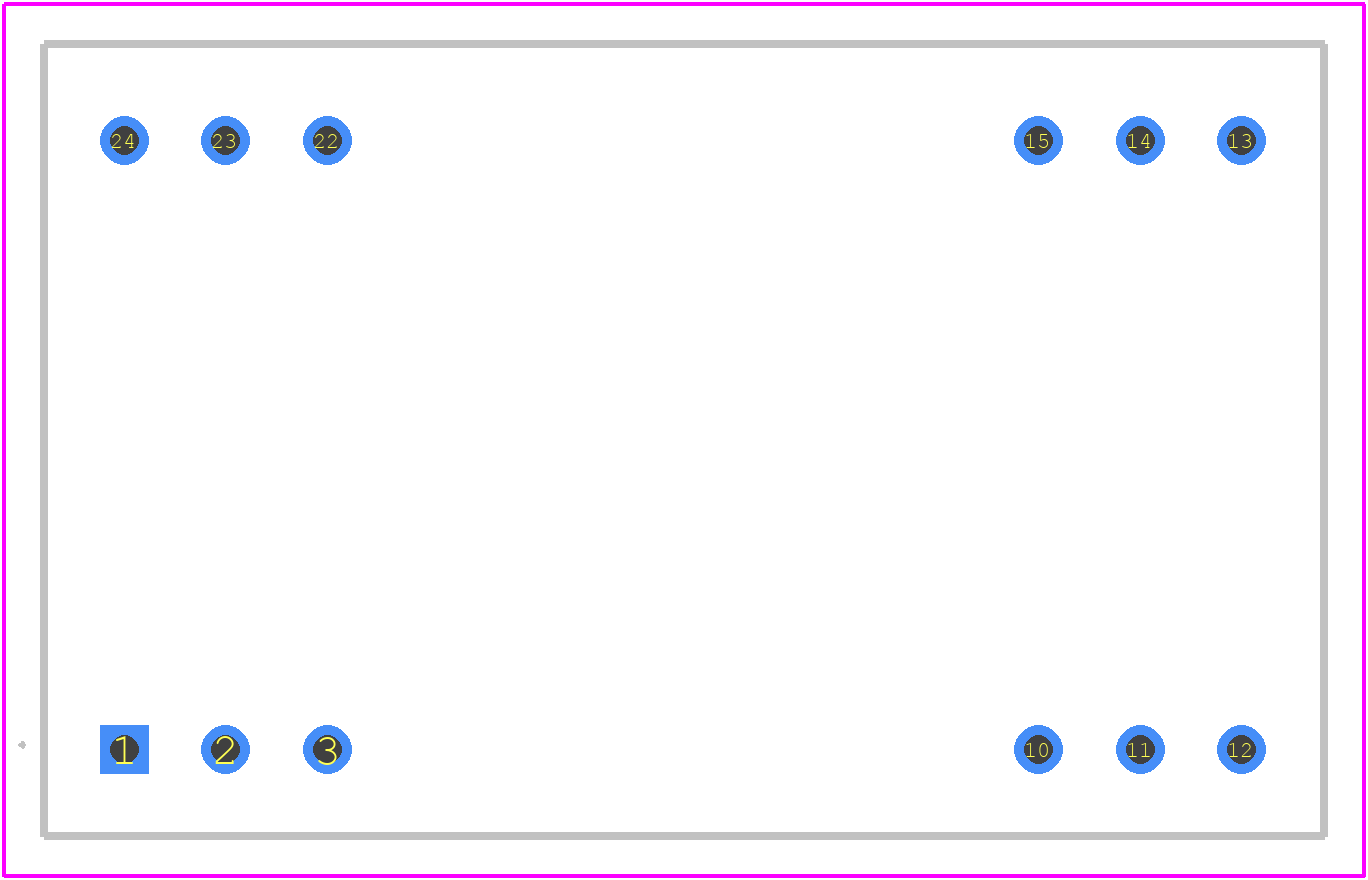 TEL 3-0513 - Traco Power PCB footprint - Other - Other - DIP-24.