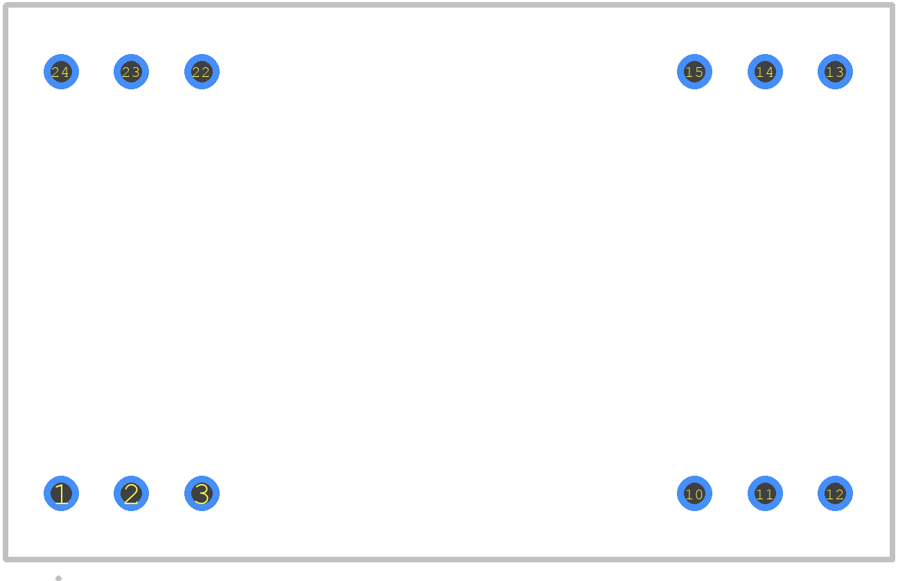 TEL 3-1211 - Traco Power PCB footprint - Other - Other - TEL 3-0511