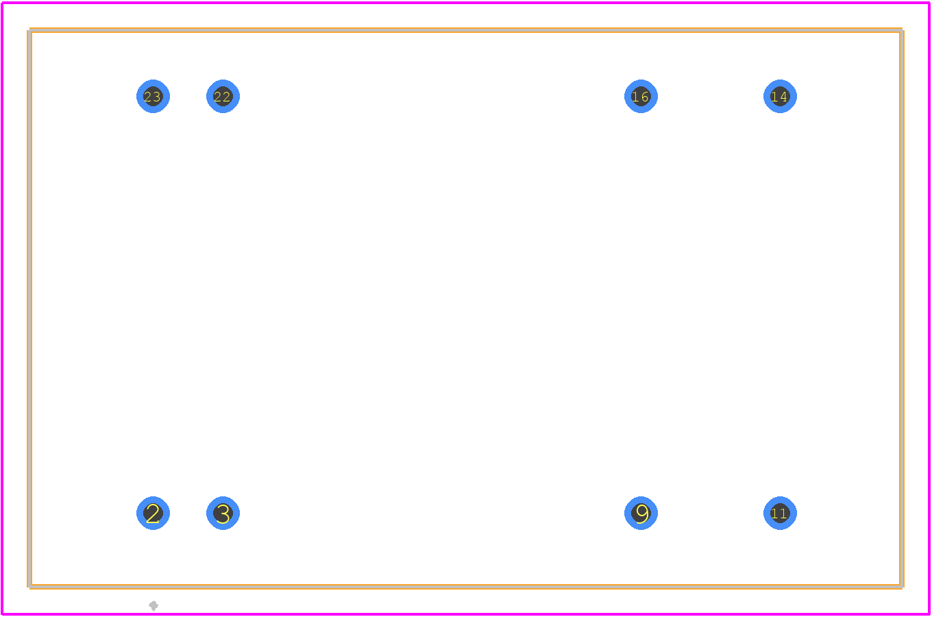 TEL 5-1223 - Traco Power PCB footprint - Other - Other - TEL 5 Series_D