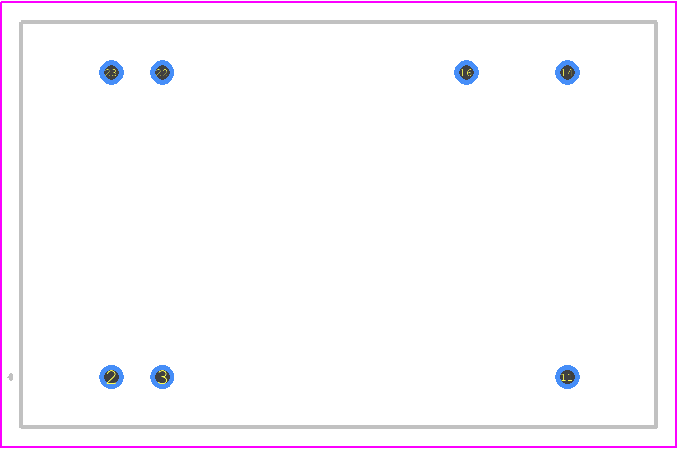 TEN 3-1213N - Traco Power PCB footprint - Other - Other - TEN 3-0510N-1