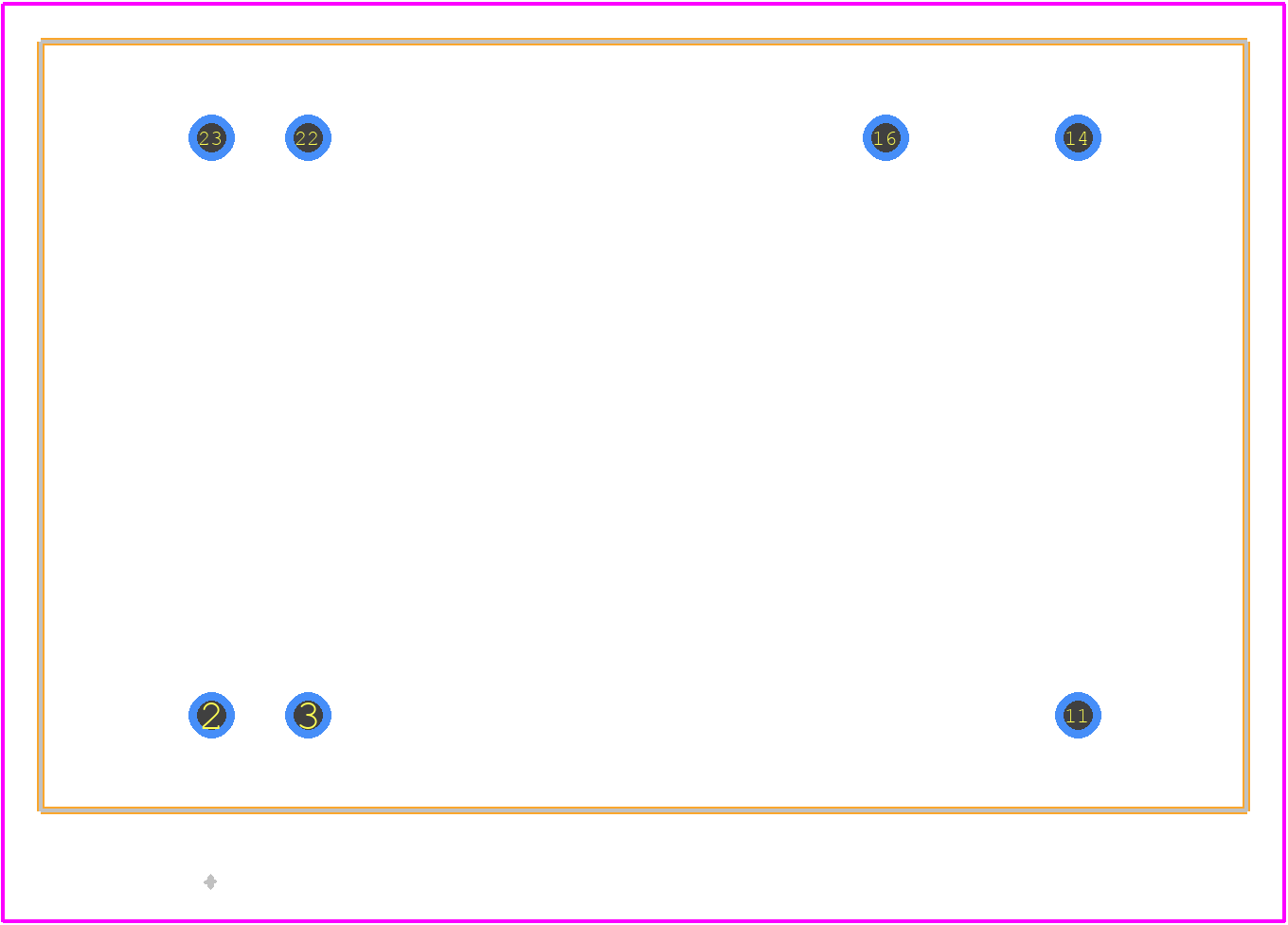 TEN 3-4810N - Traco Power PCB footprint - Other - Other - TEN 3_Single