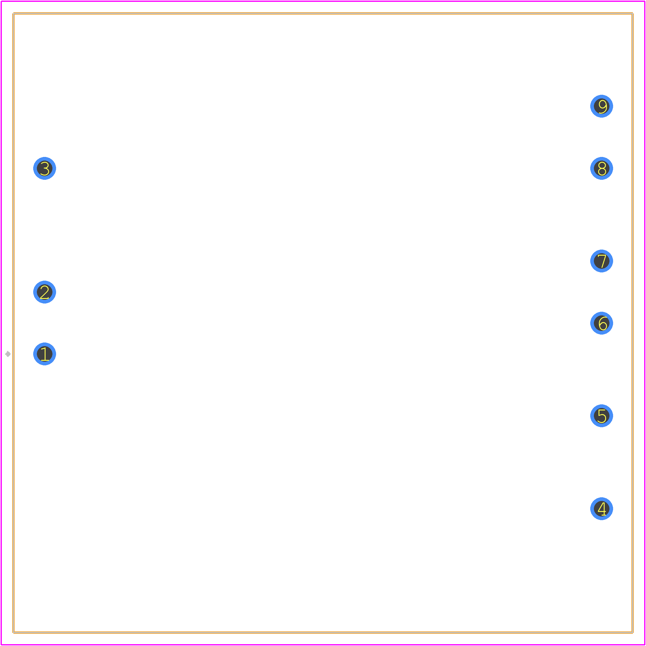 TEN 40-2431 - Traco Power PCB footprint - Other - Other - TEN 40-2412-2