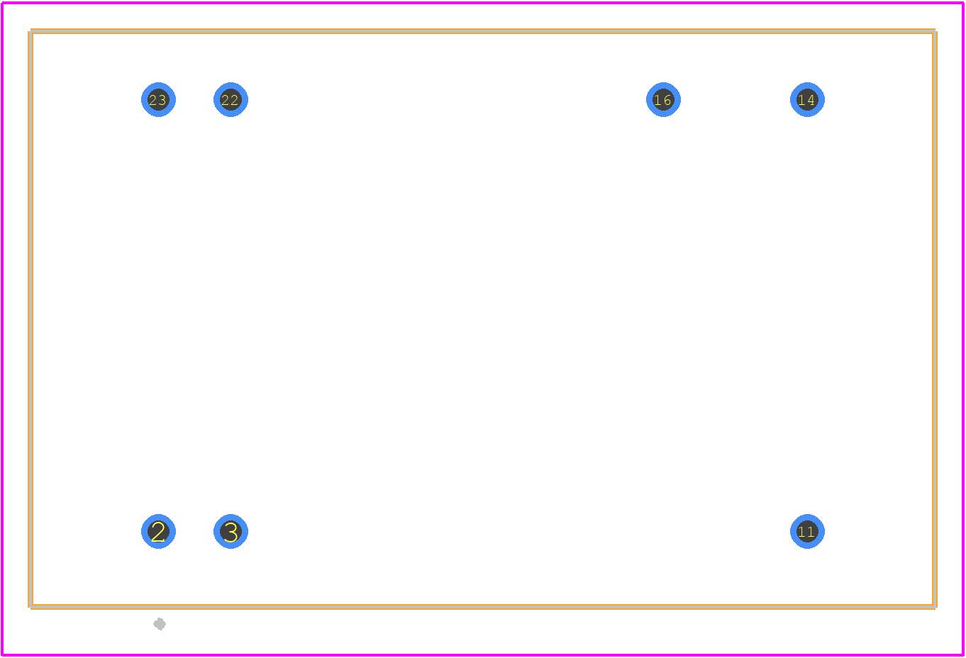 TEN 5-2410WI - Traco Power PCB footprint - Other - Other - TEN 5WI_S