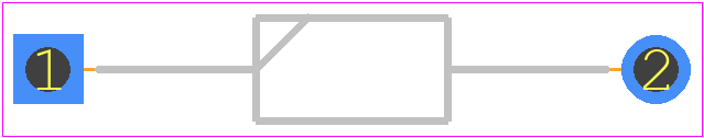 1N4740A TR PBFREE - Central Semiconductor PCB footprint - Diodes, Axial Diameter Horizontal Mounting - Diodes, Axial Diameter Horizontal Mounting - DO-41_2024