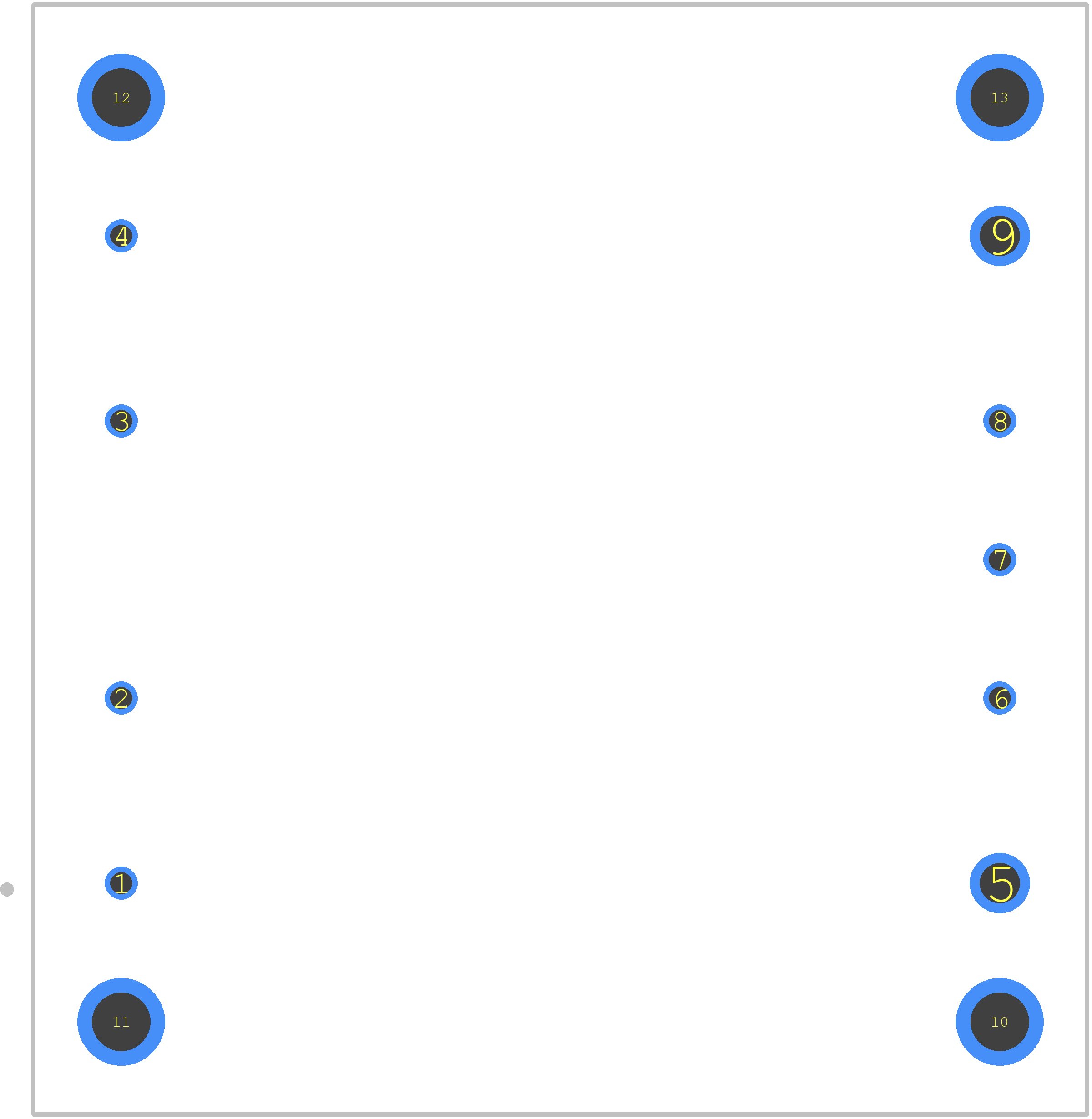 TEP 160-2412WIR - Traco Power PCB footprint - Other - Other - TEP-160-WIR