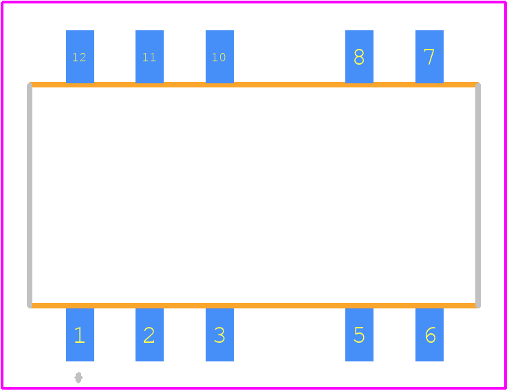 TES 1-0511V - Traco Power PCB footprint - Other - Other - TES 1V Series_S