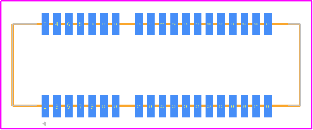 MEC1-120-02-F-D - SAMTEC PCB footprint - Other - Other - MEC1-120-02-F-D-4