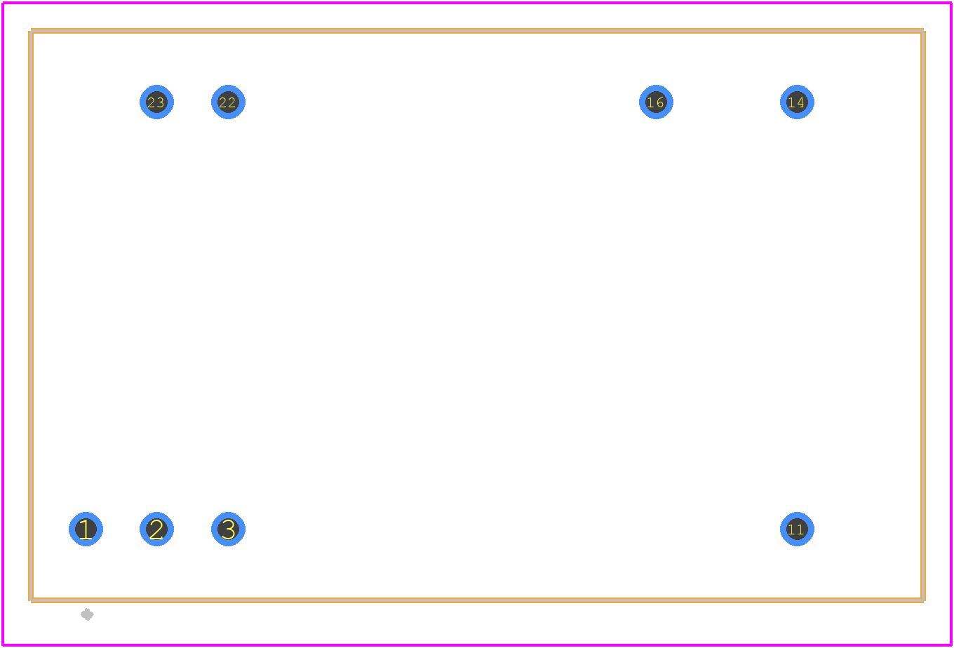 THD 10-2412N - Traco Power PCB footprint - Other - Other - THD 10WIN_S-1