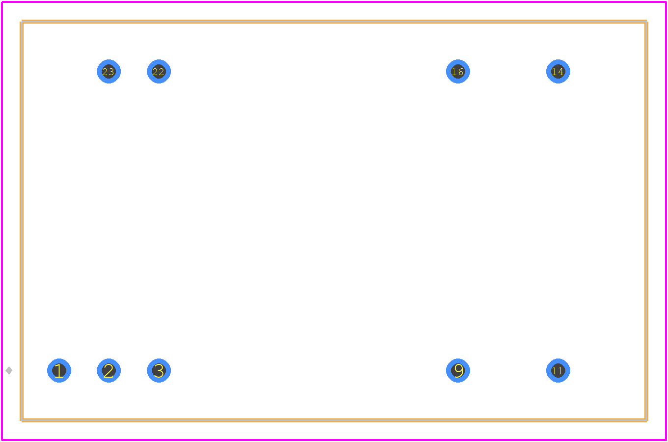 THD 10-2423N - Traco Power PCB footprint - Other - Other - THD 10N Series_D