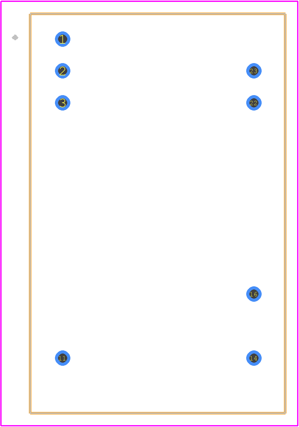 THD 10-4811WIN - Traco Power PCB footprint - Other - Other - THD_10WIN_S