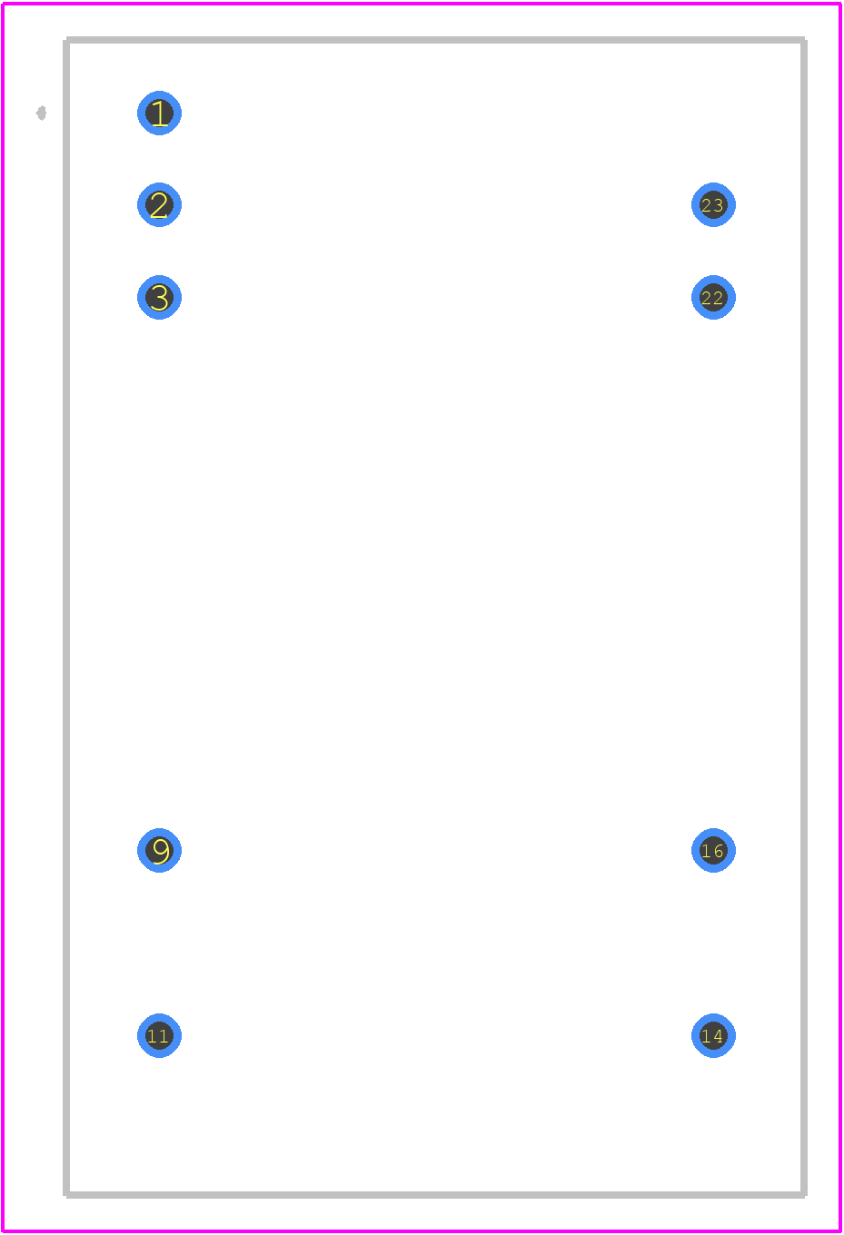 THD 15-2413WIN - Traco Power PCB footprint - Other - Other - THD 15--2413WIN