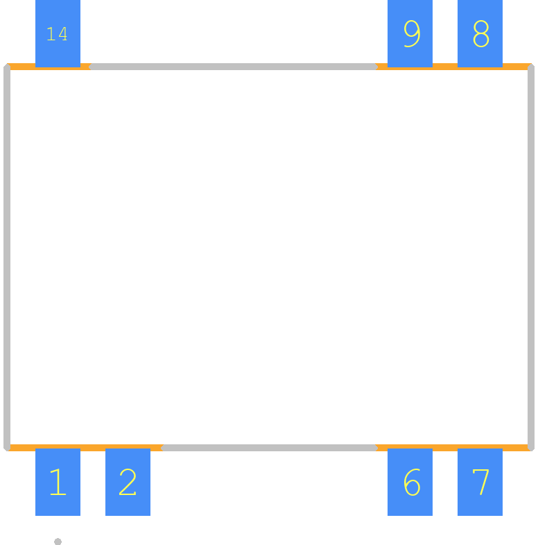 TMR 1-0511SM - Traco Power PCB footprint - Other - Other - TMR_1