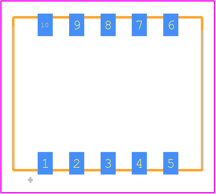 TSR 0.5-24120SM - Traco Power PCB footprint - Other - Other - TSR 0.5-24120SM-2