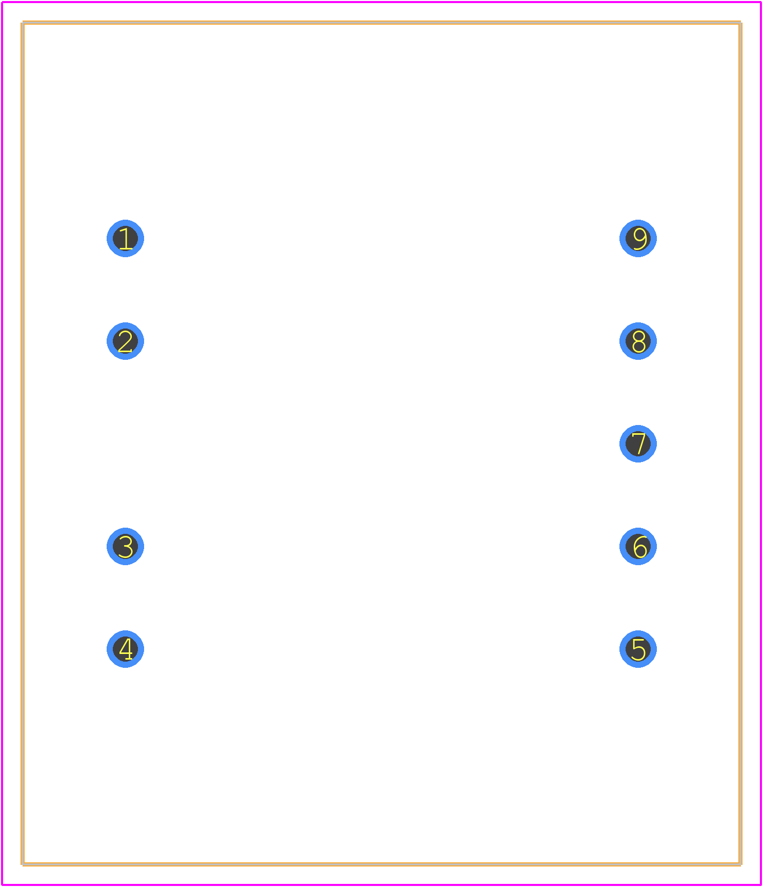 AVB3.2/2/12 - BLOCK PCB footprint - Other - Other - AVB3.2/2/12