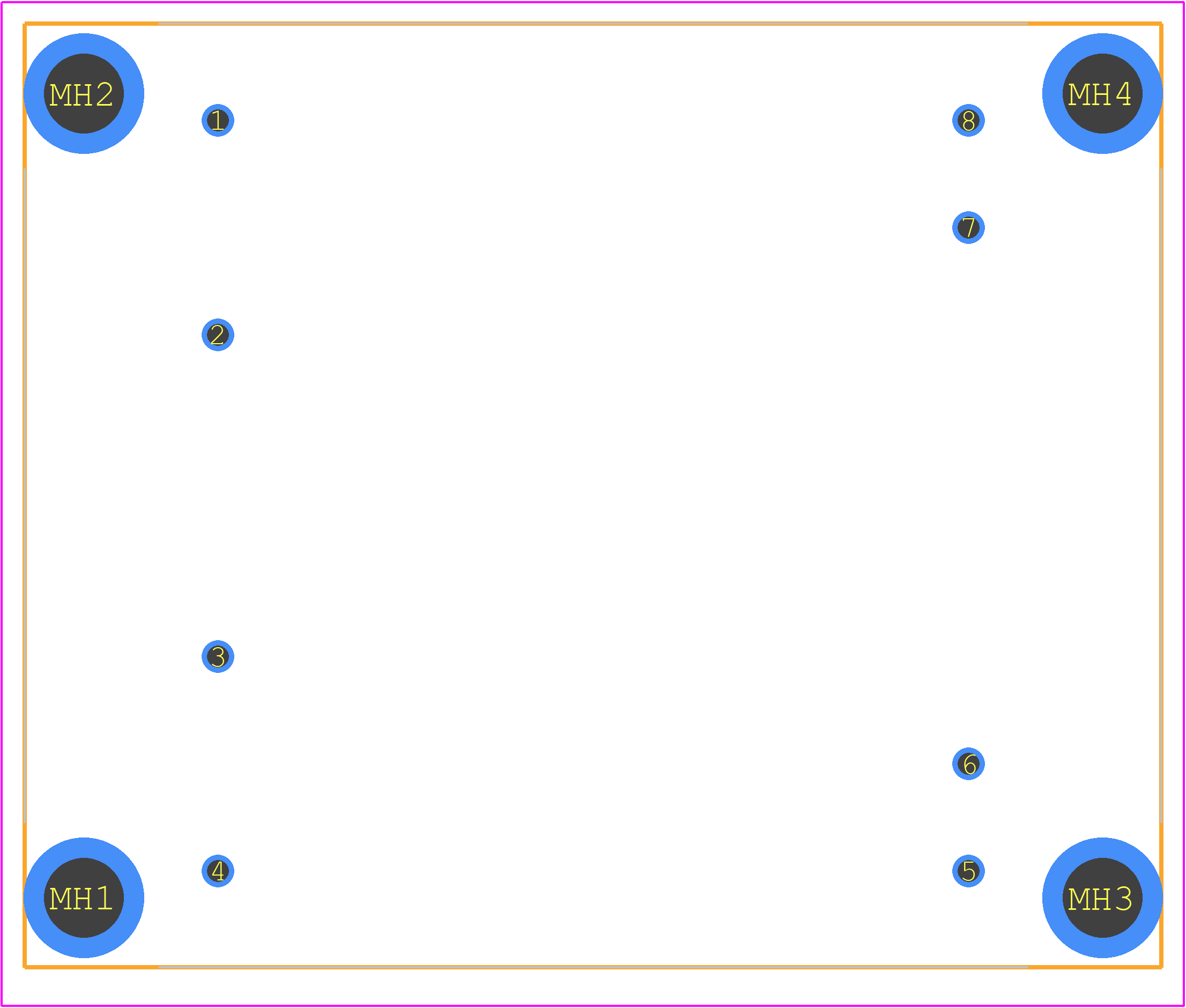 FL 6/6 - BLOCK PCB footprint - Other - Other - FL 6/6-1