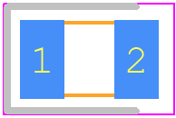 597-3111-507F - Dialight PCB footprint - LEDs Chip - LEDs Chip - 1208(3x2mm)