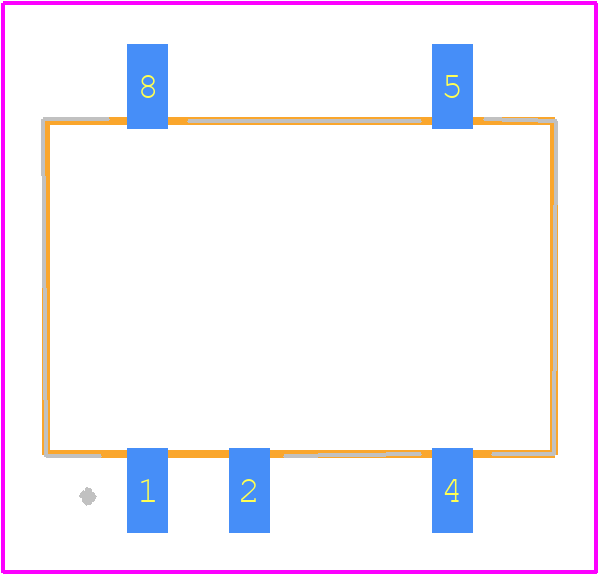 B0505XT-1WR3 - Mornsun Power PCB footprint - Other - Other - B0505XT-1WR3-4