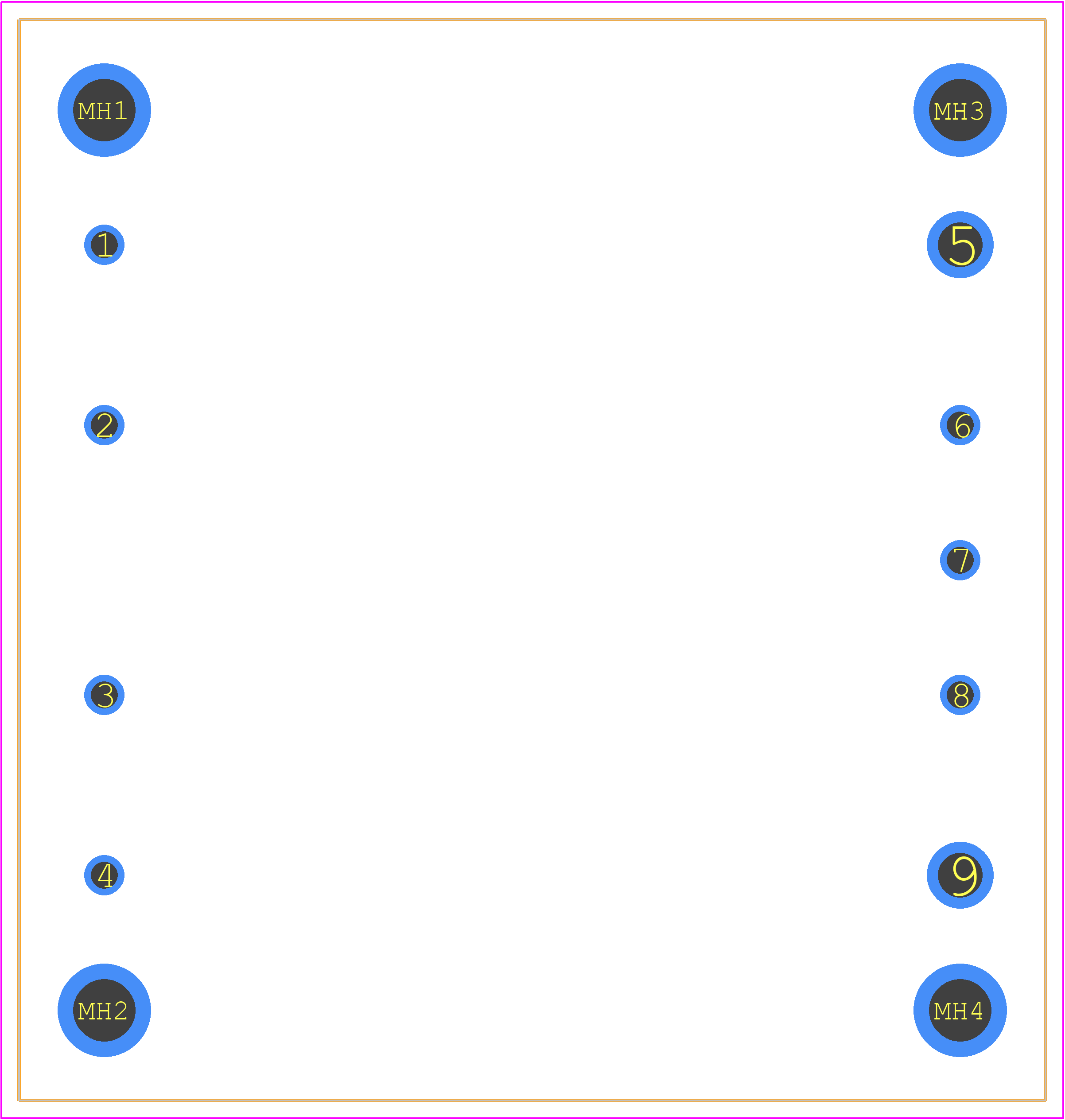 CBS1002405-T - Cosel PCB footprint - Other - Other - CBS1002405-T-1