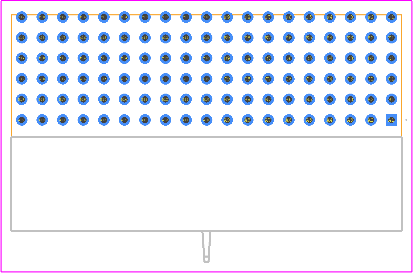 134075 - TE Connectivity PCB footprint - Other - Other - 134075-2